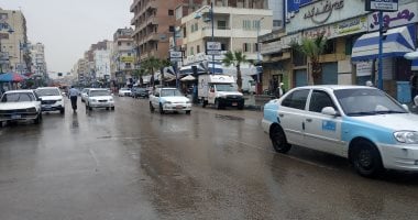 أمطار خفيفة على مطروح وبعض مناطق الساحل الشمالى.. لايف