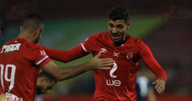 محمد شريف يصل للهدف رقم 11 مع الأهلي بدوري أبطال أفريقيا