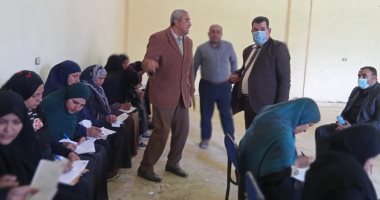حياة كريمة.. هيئة تعليم الكبار بالجيزة تنظم قافلة طبية فى الصف وأطفيح.. صور