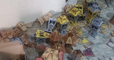 وحوى يا وحوى.. هنا تصنع الفوانيس الخشب داخل أقدم الورش ببنى سويف.. لايف