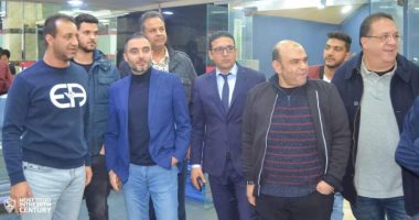 وفد الوداد المغربى يزور نادي الزمالك قبل موقعة دوري الأبطال