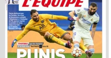 هراء كبير.. صحف فرنسا تعلق على إقصاء باريس سان جيرمان من دورى أبطال أوروبا