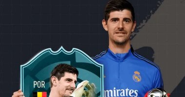 كورتوا حارس ريال مدريد يتوج بجائزة الأفضل بالدورى الإسباني فى شهر فبراير