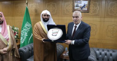 رئيس قضايا الدولة يستقبل مدير ديوان المظالم السعودي لبحث التعاون المشترك..صور