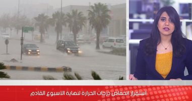 "أجواء باردة" تفاصيل حالة الطقس خلال الأسبوع المقبل..فيديو