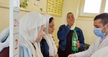 تجريع  18 ألف تلميذ لمكافحة البلهارسيا بكفر الشيخ 