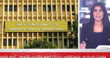 تحذير لكل تاجر يحتكر سلعة أو يتلاعب بالأسعار "الحبس والغرامة تنتظركم".. فيديو