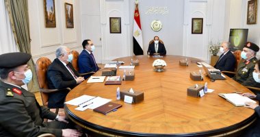 الرئيس السيسي يوجه بمنح حافز توريد إضافى لسعر أردب القمح لتشجيع المزارعين.. وتوفير سلالات أبقار ذات إنتاجية عالية من اللحوم والألبان.. وإتاحة كافة الموارد المالية اللازمة لإنشاء المفرخات السمكية على أعلى مستوى