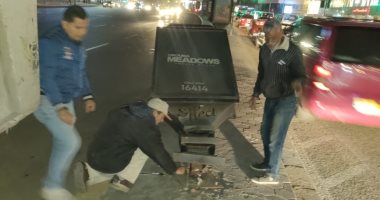 إزالة 65 إعلانا مخالفا وتحرير 60 محضر مخالفة فى حملات مكبرة بالإسكندرية