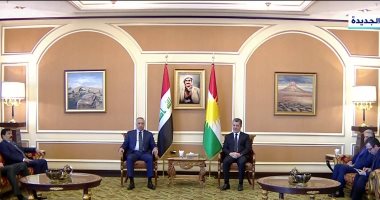 رئيس الوزراء العراقى يصل أربيل على رأس وفد أمنى لبحث الأحداث الأخيرة