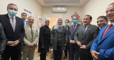 وزيرة التضامن الاجتماعى تفتتح وحدة التضامن بجامعة طنطا.. صور 