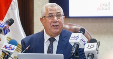وزير الزراعة: الدولة تتخذ دائما الخطوات الاستباقية لمواجهة الأزمات قبل حدوثها
