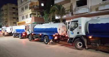 "مياه القناة" تدعم أسطول سيارات ومعدات الشركة بسيارات كسح جديدة 