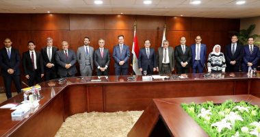 مباحثات وزير البترول والثروة المعدنية مع وفد شركة SAP العالمية للبرمجيات
