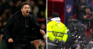 مان يونايتد مهدد بالعقوبات من يويفا بعد اعتداء جماهيره على سيميوني