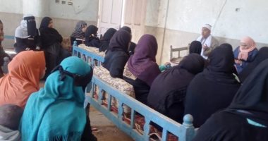 محافظ أسوان يتابع جهود المشروع القومى لتنمية الأسرة داخل 22 قرية.. صور