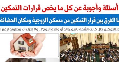 أسئلة وأجوبة لكل ما يخص قرارات التمكين.. نقلا عن برلمانى  
