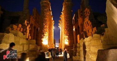 سحر الفراعنة.. الصوت والضوء بمعابد الكرنك رحلة خيالية فى عبق التاريخ