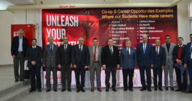 ندوة فى جامعة الإسكندرية ببرنامج الدرجة المزدوجة بالتعاون مع لويفل الأمريكية