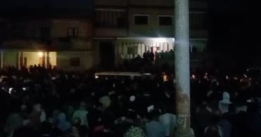 دفن جثمان طالبة بكفر الشيخ بعد العثور على جثتها فى إحدى الترع.. بث مباشر