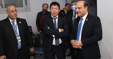 رئيس الاتحاد الدولى يشيد بإمكانيات مصر فى بطولة العالم للجمباز 