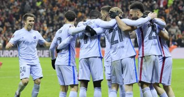 أهداف الخميس.. برشلونة يتخطى جالاتا سراى فى الدوري الأوروبي