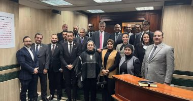 وفد تنسيقية الأحزاب يلتقى نائب رئيس جهاز تنمية المشروعات الصغيرة والمتوسطة