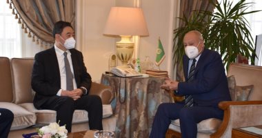 أبو الغيط يلتقى المبعوث الصينى للشرق الأوسط بمقر أمانة الجامعة العربية