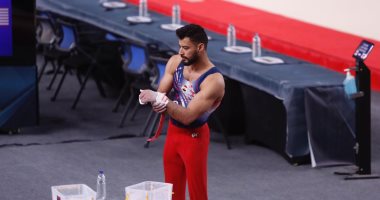 أحمد المراغي يحقق المركز الثامن فى منافسات "العقلة" ببطولة العالم للجمباز