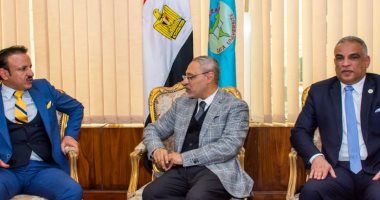 رئيس جامعة طنطا يستقبل المستشار الثقافى السعودى لبحث سبل التعاون