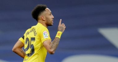 أوباميانج يحقق إنجازا فريدا فى الكلاسيكو أمام ريال مدريد