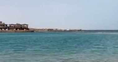 شواطئ الغردقة سحر الطبيعة الخلابة مع طقس ربيعى وسط توافد السياح.. لايف
