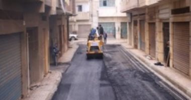محافظ الإسكندرية: تنفيذ 98% من أعمال الرصف بمنطقة الحضرة الجديدة