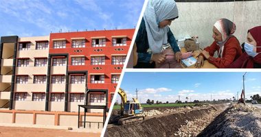 حياة كريمة تجرى بالخير.. رئيس مياه المنوفية يتابع مشروعات قرية ميجريا.. إنشاء 3 مدارس ببنى سويف.. وأهالى الشرقية: القرى تضاهى المدن والغاز الطبيعى دخل بيوتنا.. وخبراء التعليم يقدمون قوافل مجانية لطلبة الأقصر