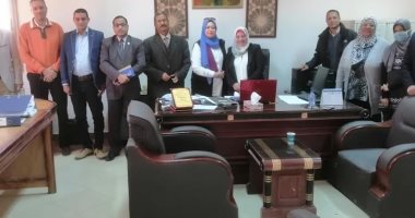 فريق من مركز ضمان الجودة والاعتماد بجامعة أسوان يتابع 4 كليات