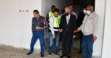 محافظ جنوب سيناء يتابع تقدم العمل بمبنى مجلس المدينة الجديد بشرم الشيخ