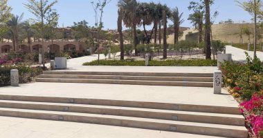 فيلات وممشى سياحى.. شاهد روعة التطوير على النيل بمدينة أسوان الجديدة.. لايف وصور