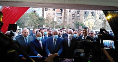 وزيرا التموين والتنمية المحلية ومحافظ الجيزة يفتتحون معرض أهلا رمضان بفيصل