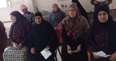 إقبال على تلقى لقاح كورونا بمركز شباب العمرانية فى كفر الشيخ