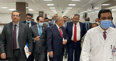 صور.. وفد "صحة النواب" يتفقد أعمال تطوير مجمع الأقصر الدولى  