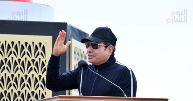 الرئيس السيسي محذرا من البناء على أراضى زراعية: لازم نخرج إلى المدن الجديدة
