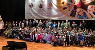 رئيس جامعة حلوان يفتتح فعاليات برنامج جامعة الطفل