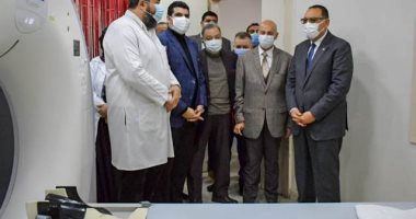 محافظ الشرقية يفتتح وحدة الأشعة المقطعية بمستشفى ديرب نجم.. صور 