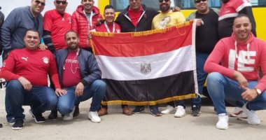 بالأعلام المصرية .. جماهير بورسعيد تزحف وراء المنتخب في مباراة السنغال.. صور