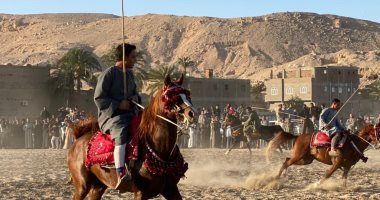 خيالة الأقصر يتجمعون فى مرماح مولد الشيخ أبو القمصان بالبر الغربى.. لايف