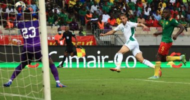 منتخب الجزائر يتفوق على الكاميرون بهدف فى الشوط الأول بتصفيات كأس العالم