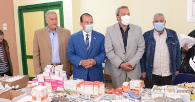 علاج 1324 مواطناً بالمجان فى قافلة طبية لجامعة طنطا بـ«زفتى»