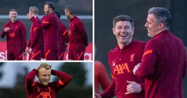 جيرارد وكاراجير على رأس نجوم مباراة خيرية بين أساطير ليفربول وبرشلونة