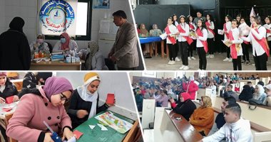 حياة كريمة بالمحافظات.. جامعة المنصورة تطلق قطار الفنون والإبداع الرابع بالقرى.. الكشف والعلاج مجانا بقريتى الغوطة بقنا والحرية ببنى سويف.. وتنظيم رحلات مدرسية للطلاب لزيارة المشروعات بأسوان.. صور
