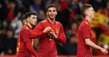 ملخص وأهداف مباراة منتخب إسبانيا ضد ألبانيا الودية